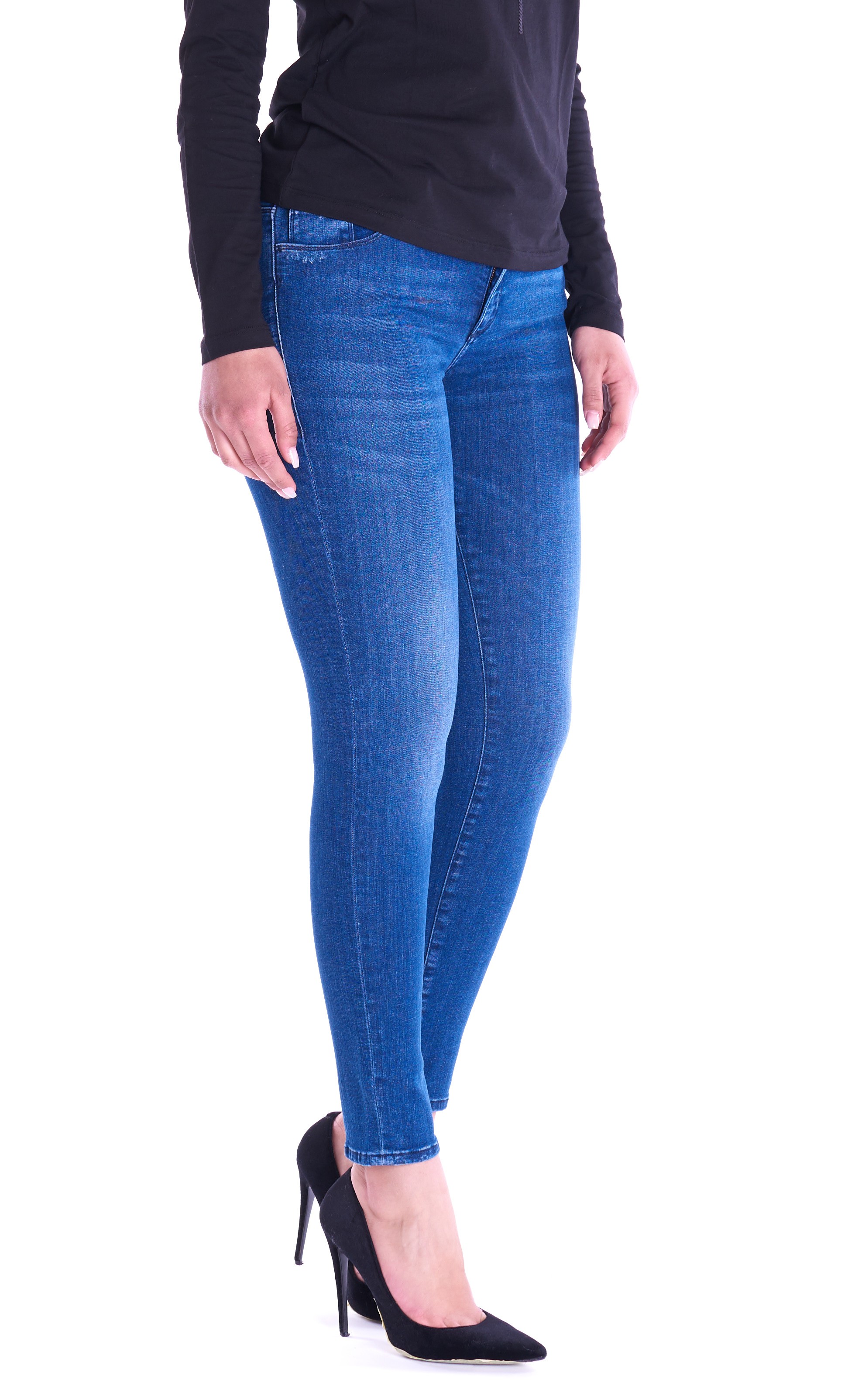 Image of JEANS 206 SUPER SKINNY TRUSSARDI JEANS CON STRASS