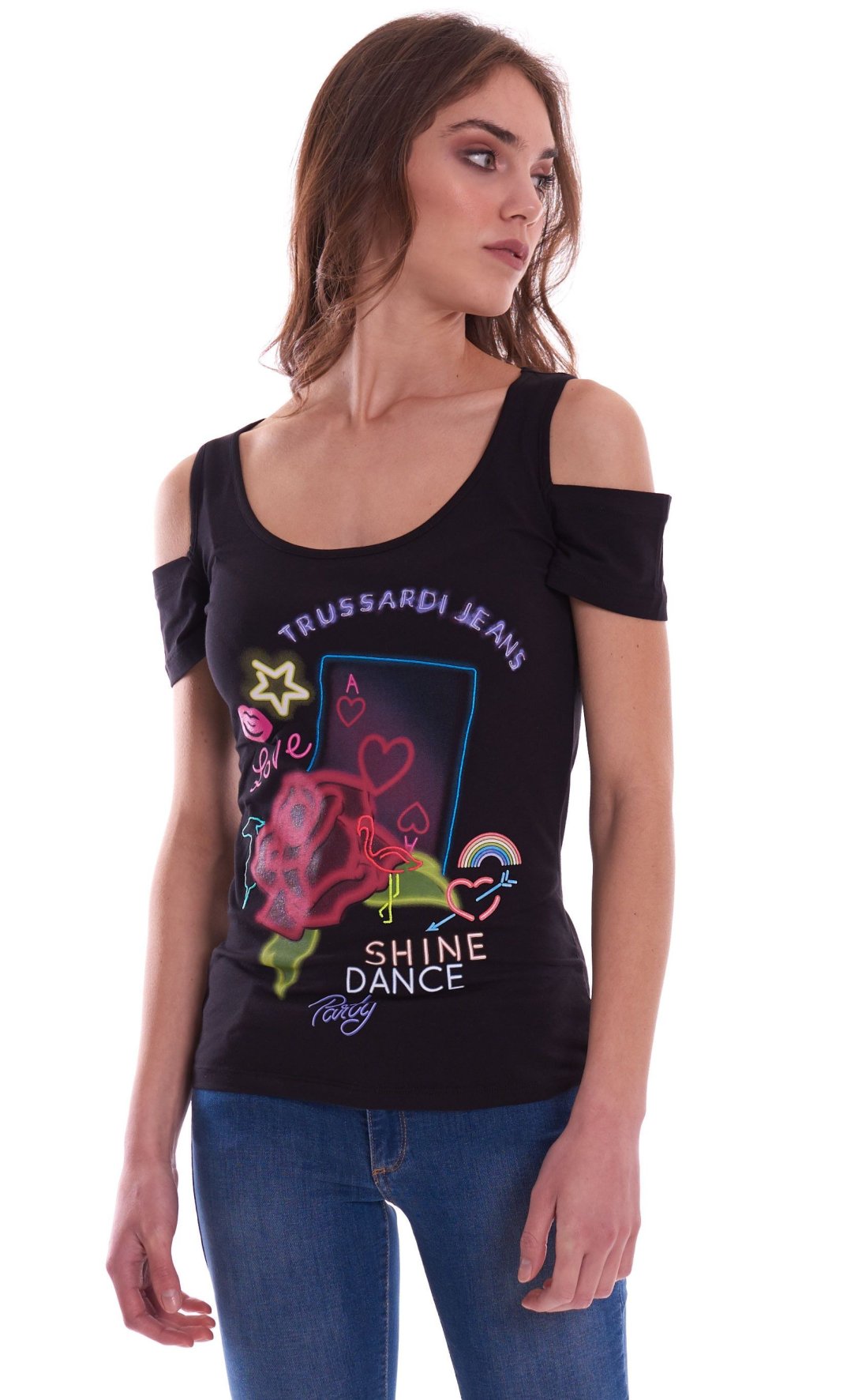 T shirt outlet trussardi donna