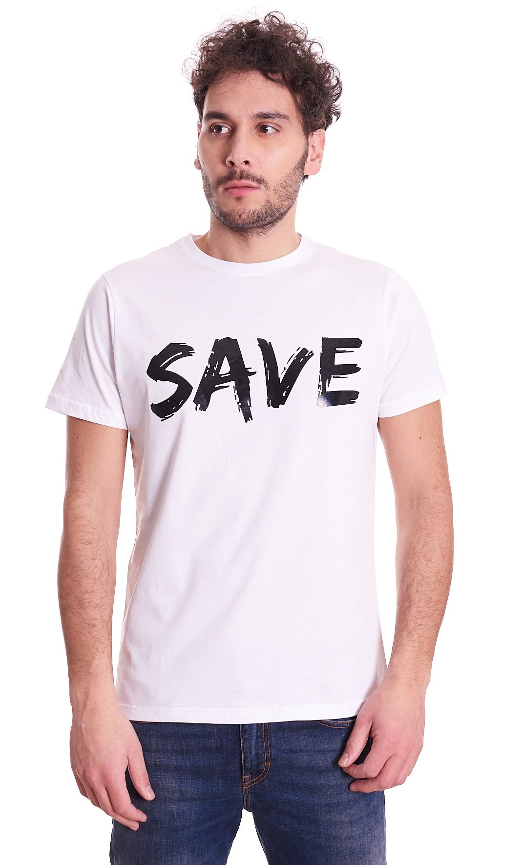 T-SHIRT SAVE THE DUCK STAMPATA