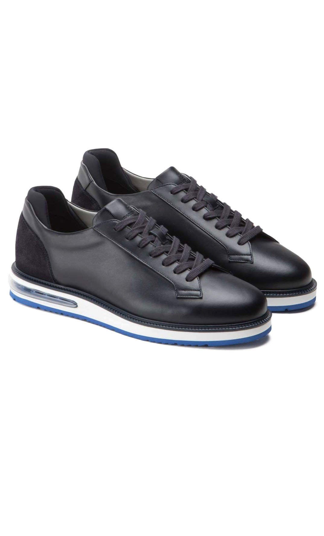 Men s shoes Barleycorn air smash blue leather S20A8720MCS11XE