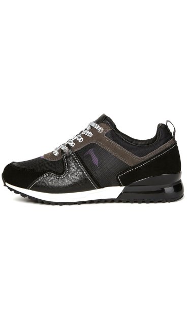 Men s Trussardi black sneaker with logo 77A00368