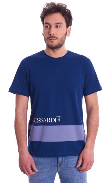 TRUSSARDI PRINTED T-SHIRT