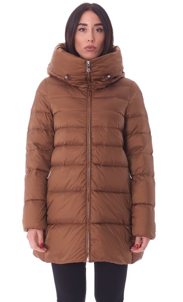 WIDE DOWN JACKET ADD WITH HOOD