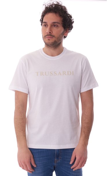 TRUSSARDI LOGO LETTERING T-SHIRT