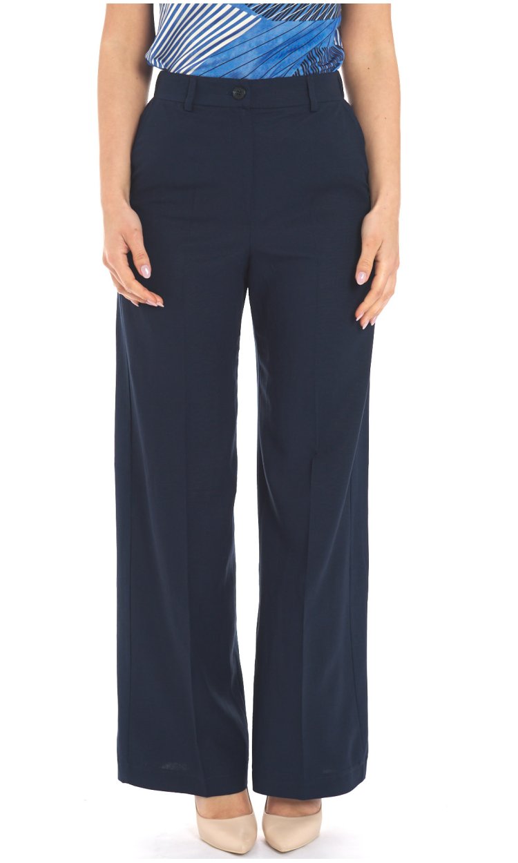 PANTALONE AMPIO MARIA BELLENTANI CON ELASTICO - BUDAPEST