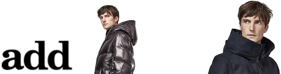 Man's Add down jackets online shop of new collections